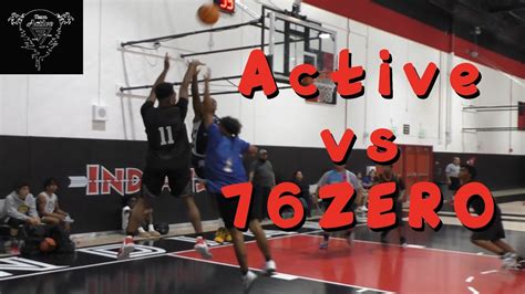 Active7 Vs 76ZERO 17u Basketball YouTube