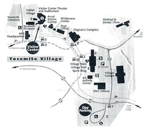 map of Yosemite valley – Mary Donahue