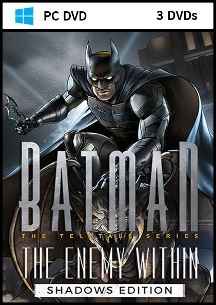 Ibis Batman The Enemy Within Tell Tale Series Shadows Edition Dvds