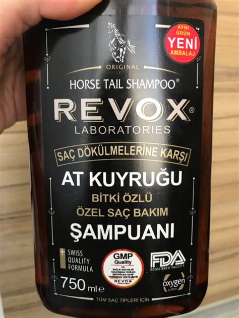 Revox Saç Dökülmesine Karşı At Kuyruğu Şampuanı - 750 ml - INCI Beauty