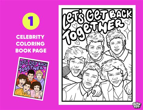 One Direction Coloring Pages To Print Out