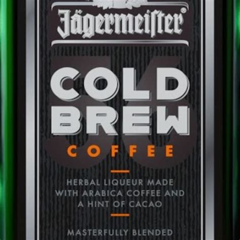 Jagermeister Cold Brew Coffee Liqueur