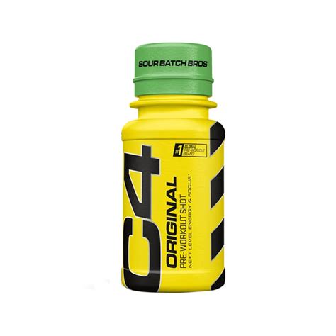 Cellucor C4 Original Pre Workout Shot 60ml Sour Batch Bros Skroutz Gr