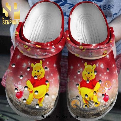 Cute Winnie The Pooh And Piglet 3D Crocband Crocs Senprintmart Store