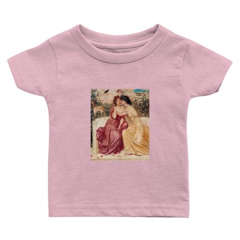Sappho And Erinna In A Garden At Mytilene Lesbian Art Greeting Card Baby T Shirts Sold By