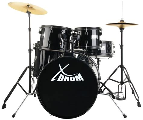 Xdrum Rookie Studio Batteria Acustica Completa Nera