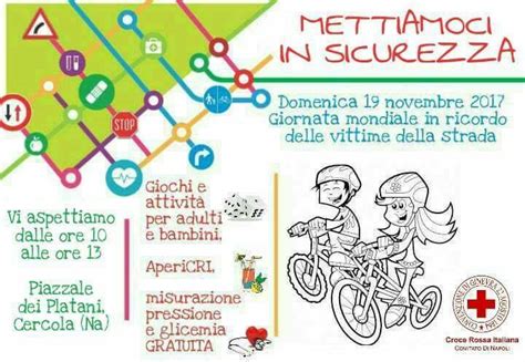 Cercola Giornata Mondiale In Ricordo Delle Vittime Della Strada