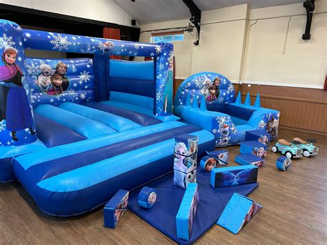 The Frozen Bouncy Castle Soft Play Package Hire In Ware Hoddesdon