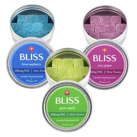 Cannabis Infused Gummies Bliss THC