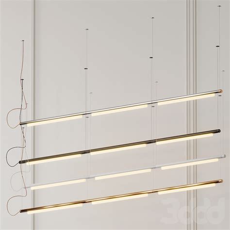 Pipeline Linear Suspension Light By Caine Heintzman From ANDlight 3D