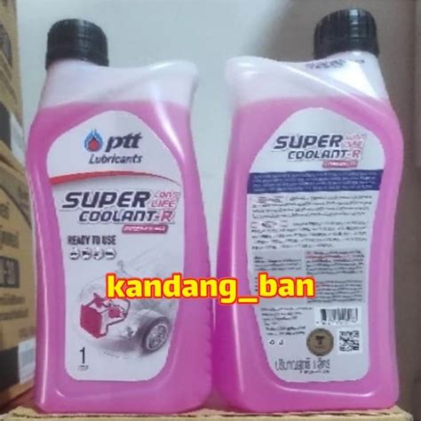 Jual Coolant Air Radiator Liter Merk Ptt Super Coolant Shopee Indonesia