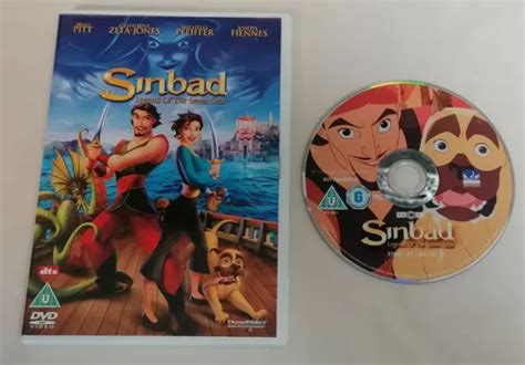 Dvd Sinbad Legend Of The Seven Seas Brad Pitt Dvd Anim Pal Uk R Eur