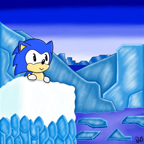 Sonic Ice Cap Zone By Baron Von Jiggly On Deviantart