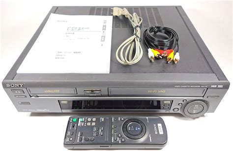 Sony Hi8 Vhsコンビネーションデッキ Wv H2