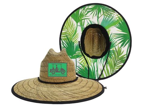 Set Of Personalized Straw Hat And Trucker Hat Boating Hat Custom Image