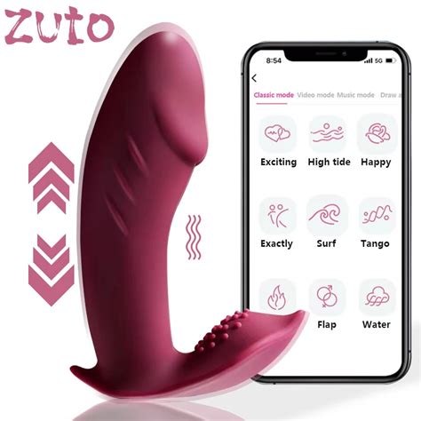 Vibrador De Controle Remoto Bluetooth Para Mulheres Vibrador Telesc