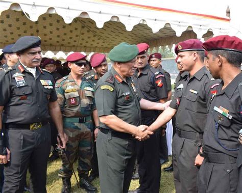 Army Chief Visits Sapta Shakti Command Headquarters In Rajasthan