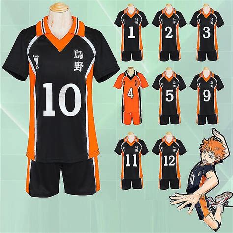 Disfraz De Cosplay De Haikyuu Club De Voleibol De La Escuela Secundaria