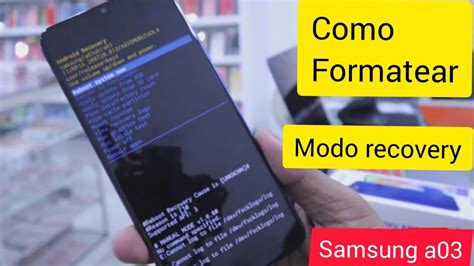 Formatear Samsung A Modo Recovery Hard Reset Youtube