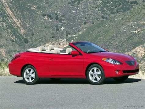 2004 Toyota Camry Solara Convertible Specifications Pictures Prices