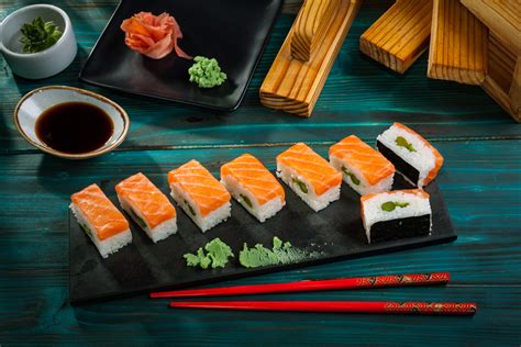 Salmon Oshi Sushi Express Chef Delivery