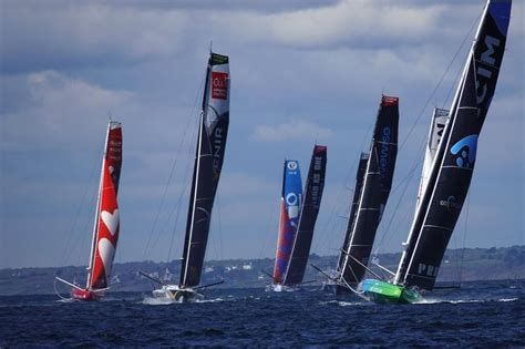 En Images The Transat Cic Revivez Le D Part Des Skippers Au Large