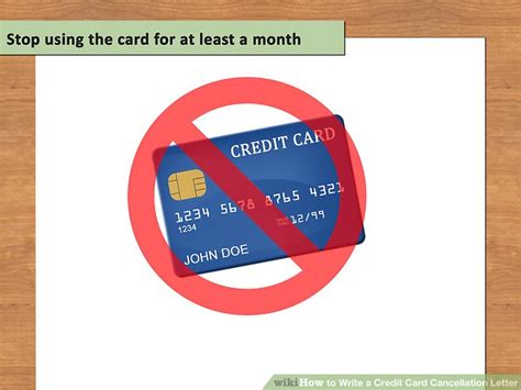 How To Write A Credit Card Cancellation Letter With Pictures