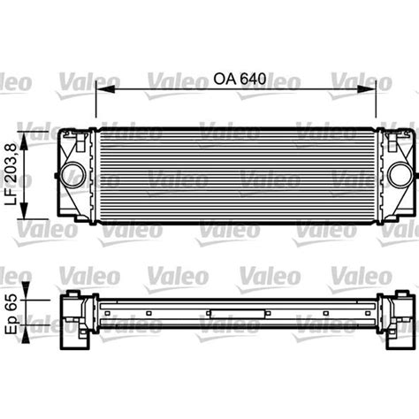 Valeo Ladeluftk Hler Turbok Hler Passend F R Mercedes Benz Sprinter