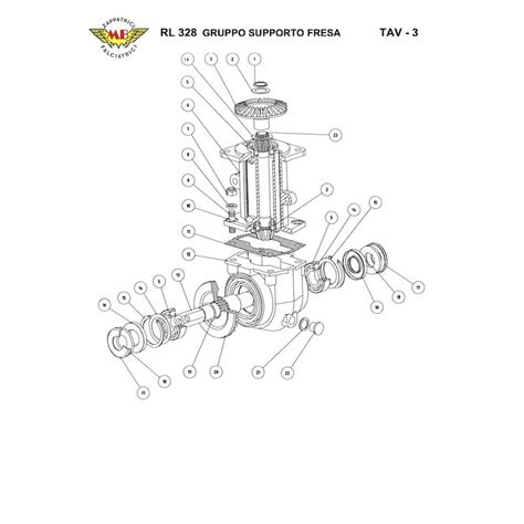 Ricambi Meccanica Benassi Per Motozappatrice RL 328 Special