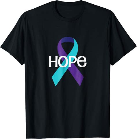 Amazon Suicide Awareness Shirt HOPE Prevention Ribbon TShirt Clothing