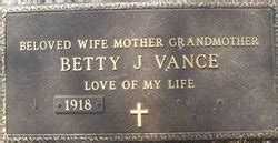 Betty Joan Markwith Vance Desconhecido Memorial Find A Grave