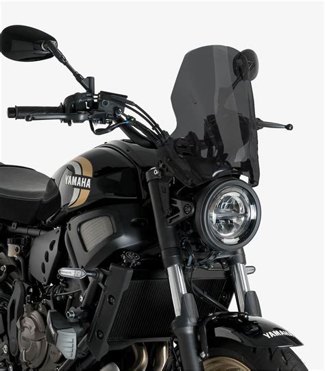 Yamaha Xsr Puig Naked New Generation Sport Dark Smoked Windshield F