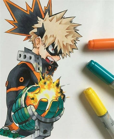 Dessin Bakugo In Anime Character Drawing Evans Art Anime Colors