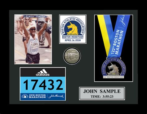 2018 Boston Marathon Plaques And Frames Fond Memories Graphics