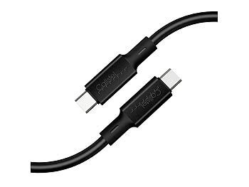 Callstel Kabel USB C 2er Set Ultraflexible Silikon Lade Datenkabel