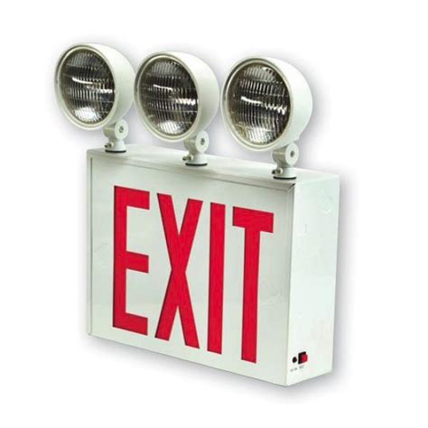 Cnyxte Nyc Approved Led Exit Emergency Combo Emergency Lighting Bow Lighting