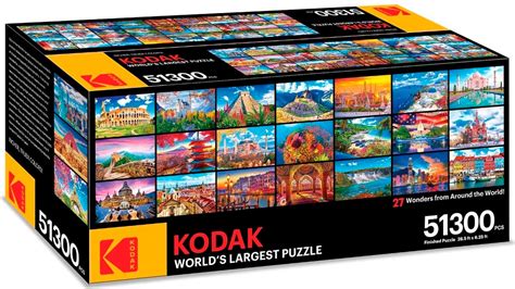 Melhores Marcas De Quebra Cabeça - Kodak lança o maior quebra-cabeça do mundo com mais de 51 mil peças ...