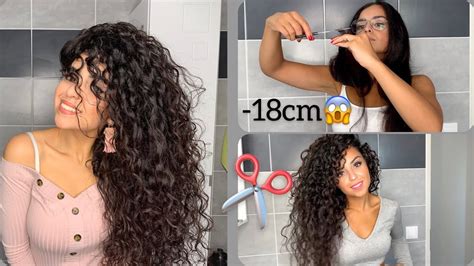 Techniques Pour Couper Ses Cheveux Soi M Me Routine Cheveux Boucl S