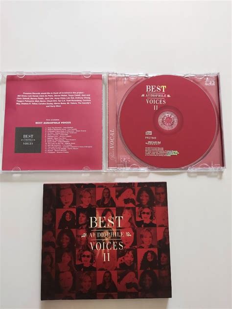 Reserved CD Best Audiophile Voice II Hobbies Toys Music Media