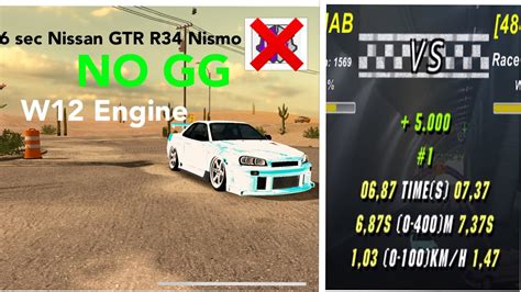 Seconds Skyline Nissan Gtr R Nismo W Engine No Gg Car Parking