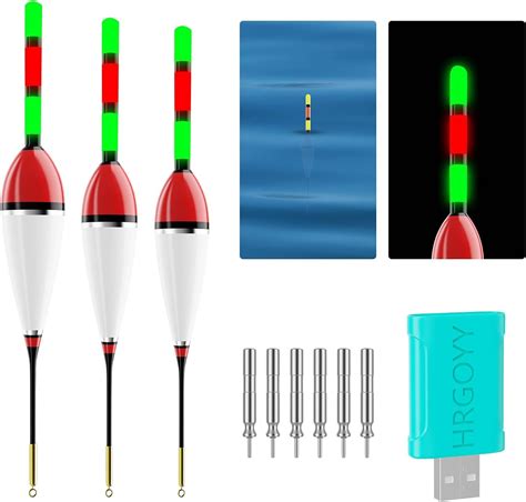 Hrgoyy St Ck Led Posen Angeln Mit Bissanzeiger Bissanzeiger Angeln