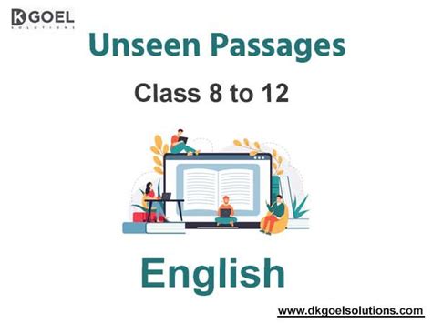 Unseen Passage For Class 3 To 12 With Answers