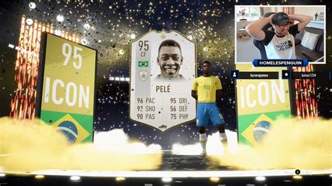 FIFA 19 I Packed 95 Pele From An Icon Pack Opening 8x Guaranteed