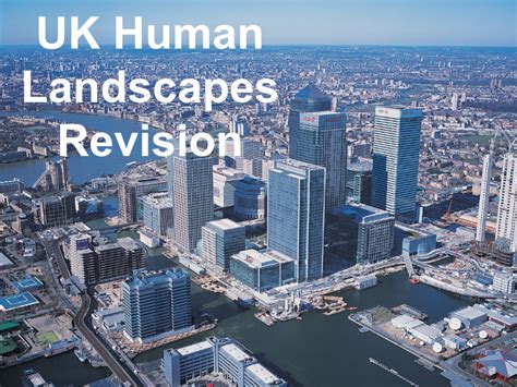 The Uk’s Evolving Human Landscape Revision Teaching Resources