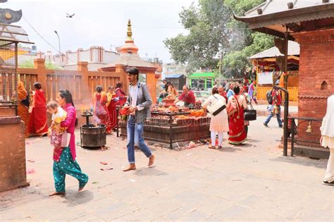 Budhanilkantha Temple stock image. Image of idol, spirituality - 145487053