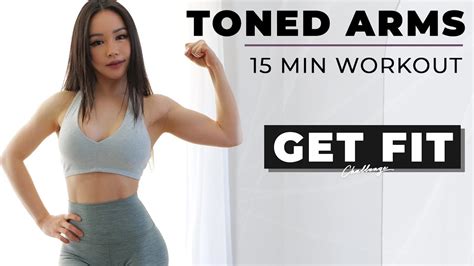 Min Toned Arms Upper Body Workout Beginner Friendly With Dumbbells