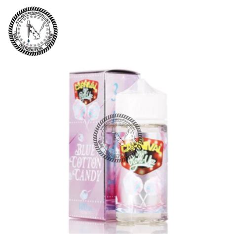 Blue Cotton Candy By Juice Roll Upz Carnival 100ml Ejv Distro