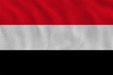 Premium Photo National Flag Of Yemen Background With Flag Of Yemen