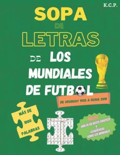 Libro Sopa De Letras De Los Mundiales De Futbol Spanish En Venta En