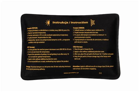 Okład żelowy do terapii ciepłem i zimnem Hot Cold Pack Qmed Internetowa Hurtownia Medyczna